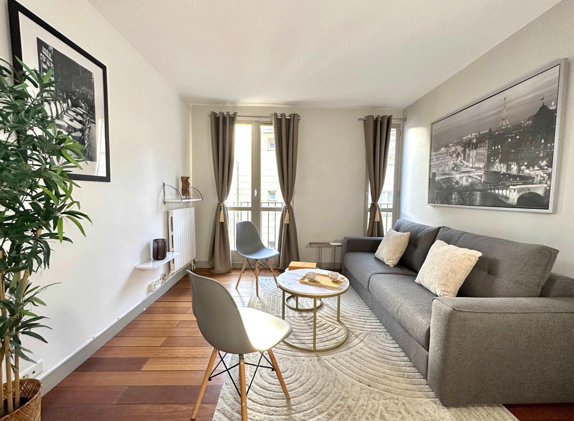 Beautiful Calm Studio In Le Marais Paris Eksteriør billede