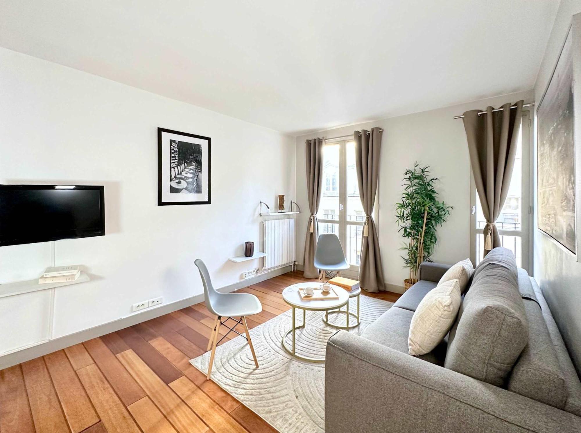 Beautiful Calm Studio In Le Marais Paris Eksteriør billede