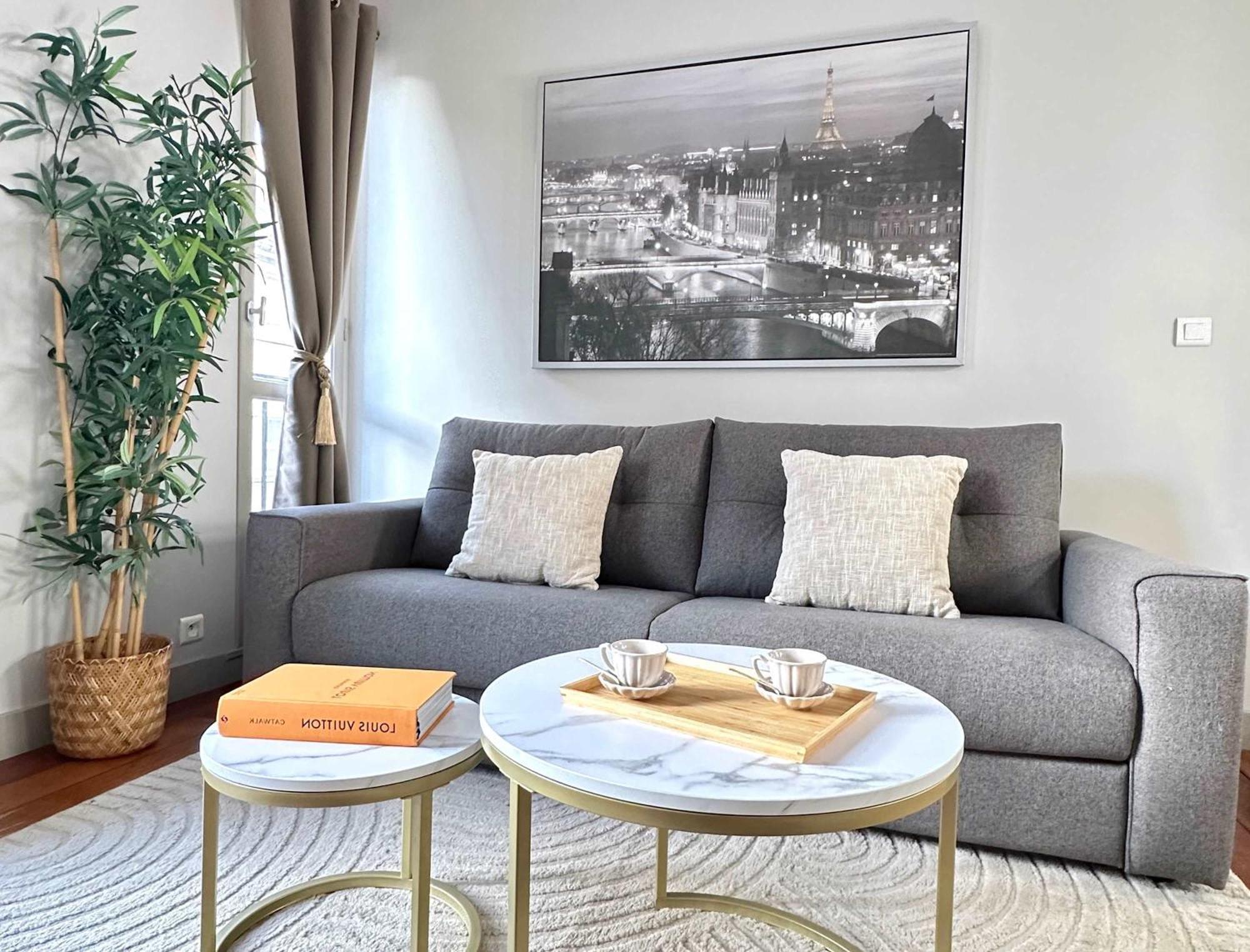 Beautiful Calm Studio In Le Marais Paris Eksteriør billede
